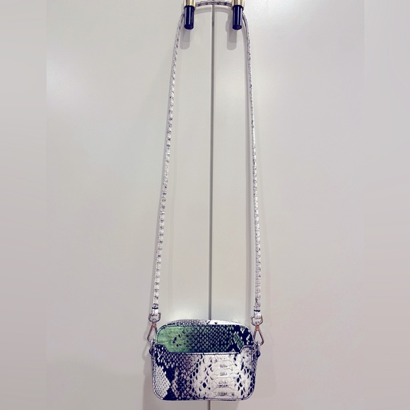 NWOT Sandro Paris Small Snakeskin Mini Bag Micro python - Picture 6 of 7